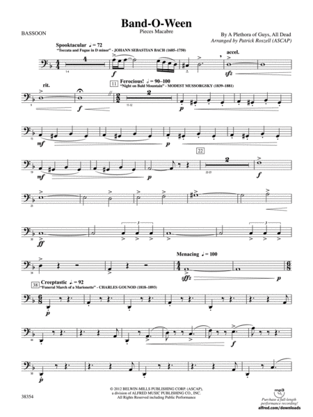 Band-O-Ween: Bassoon