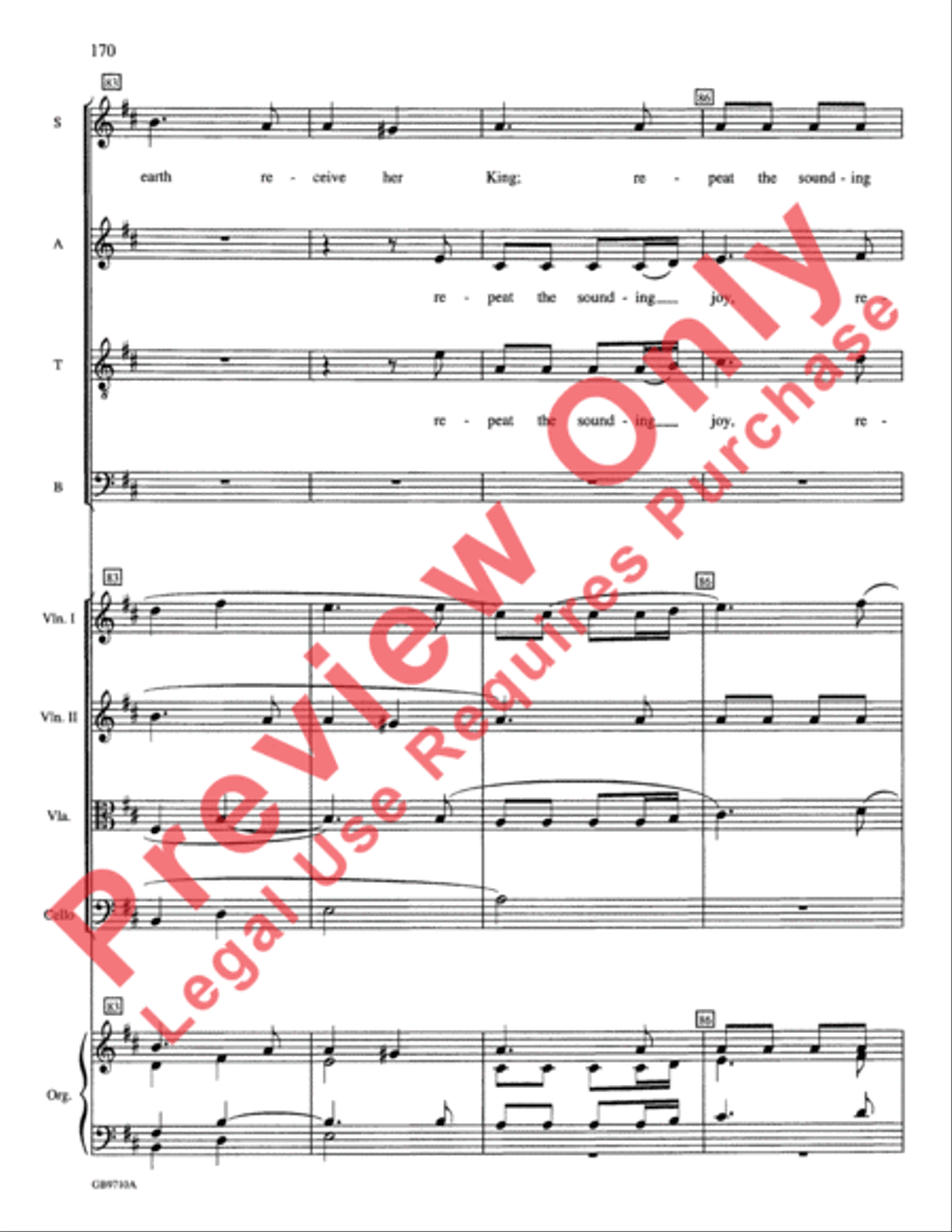 A Festival of Lessons and Carols Choir scores gallery preview page 171