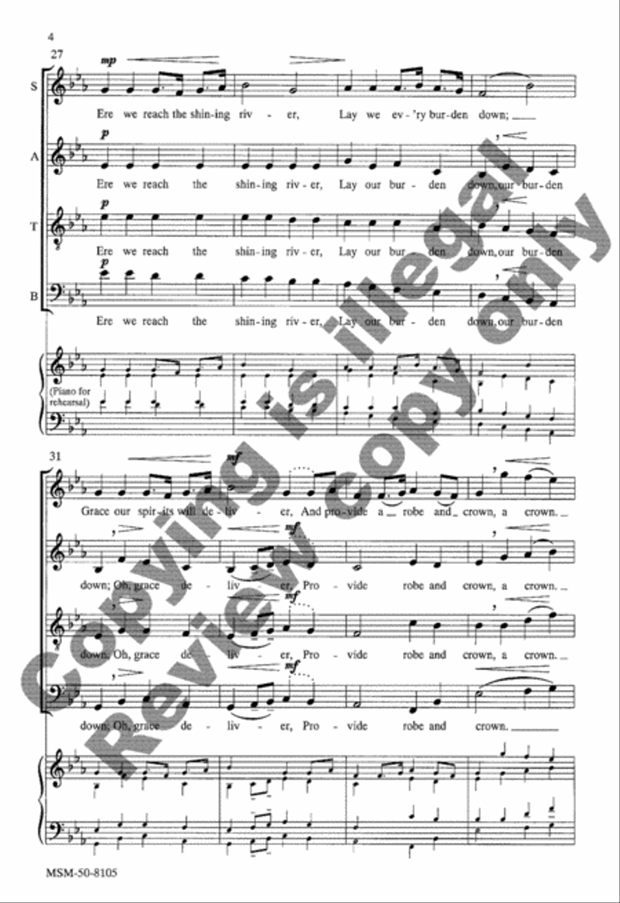 At the River Divisi scores gallery preview page 5