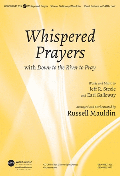 Whispered Prayers - CD ChoralTrax