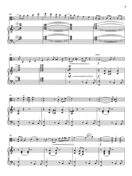Blues Variations for Viola & Pf