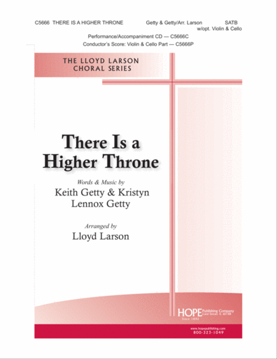 There Is a Higher Throne Choir scores gallery preview page 1