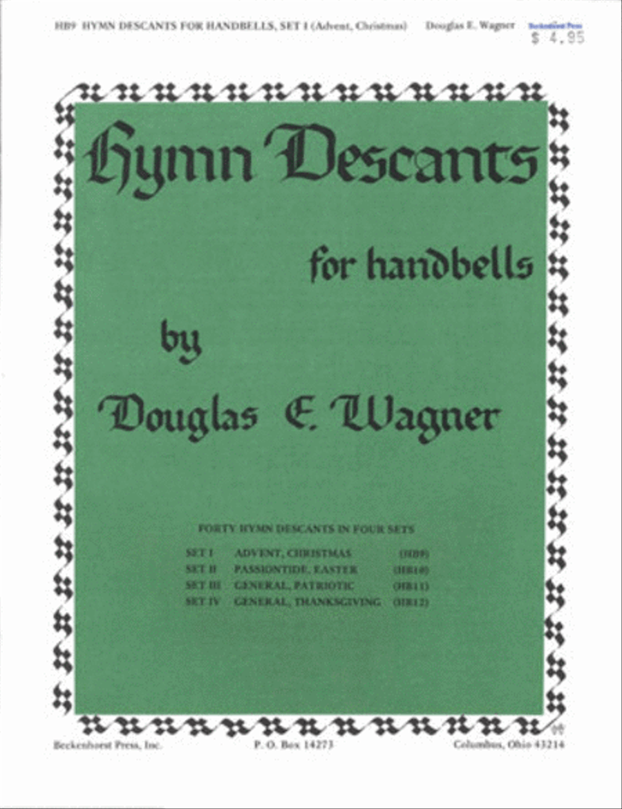 Hymn Descants for Handbells Set I 3-Octaves scores gallery preview page 1