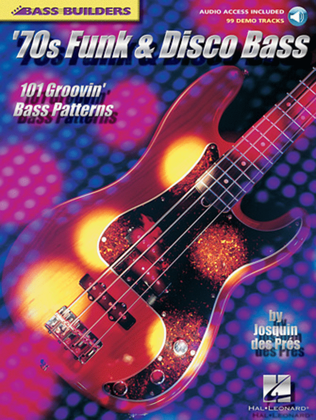 Book cover for '70s Funk & Disco Bass