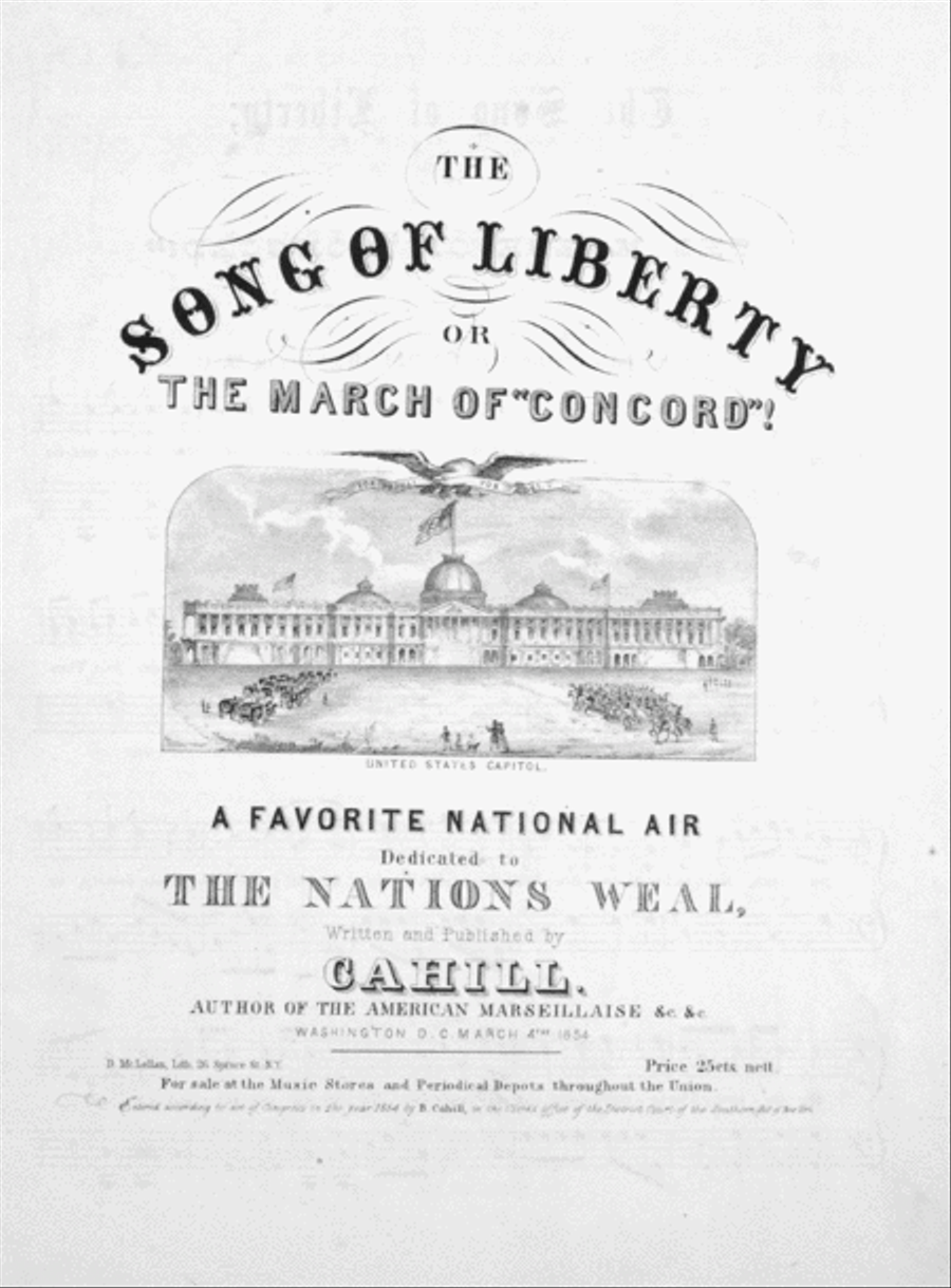 The Song of Liberty, or, The March of 