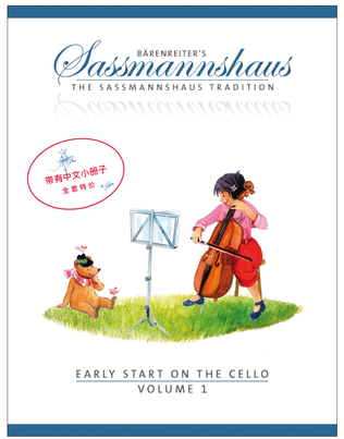 Book cover for Early Start on the Cello, Volume 1