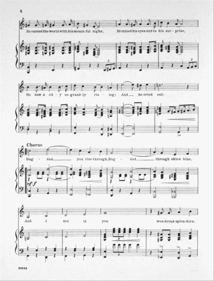 Bagdad Voice scores gallery preview page 3