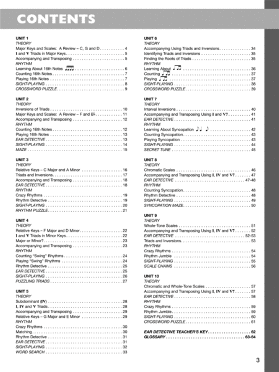 The Music Tree - Part 3 (Activities) Piano Method scores gallery preview page 2