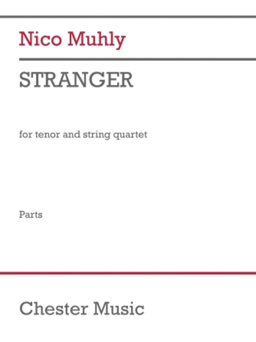 Stranger Stranger String Quartet scores gallery preview page 1