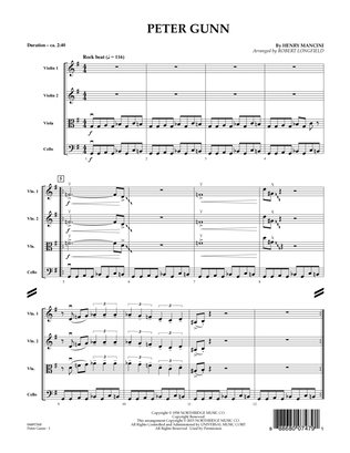 Book cover for Peter Gunn - Conductor Score (Full Score)