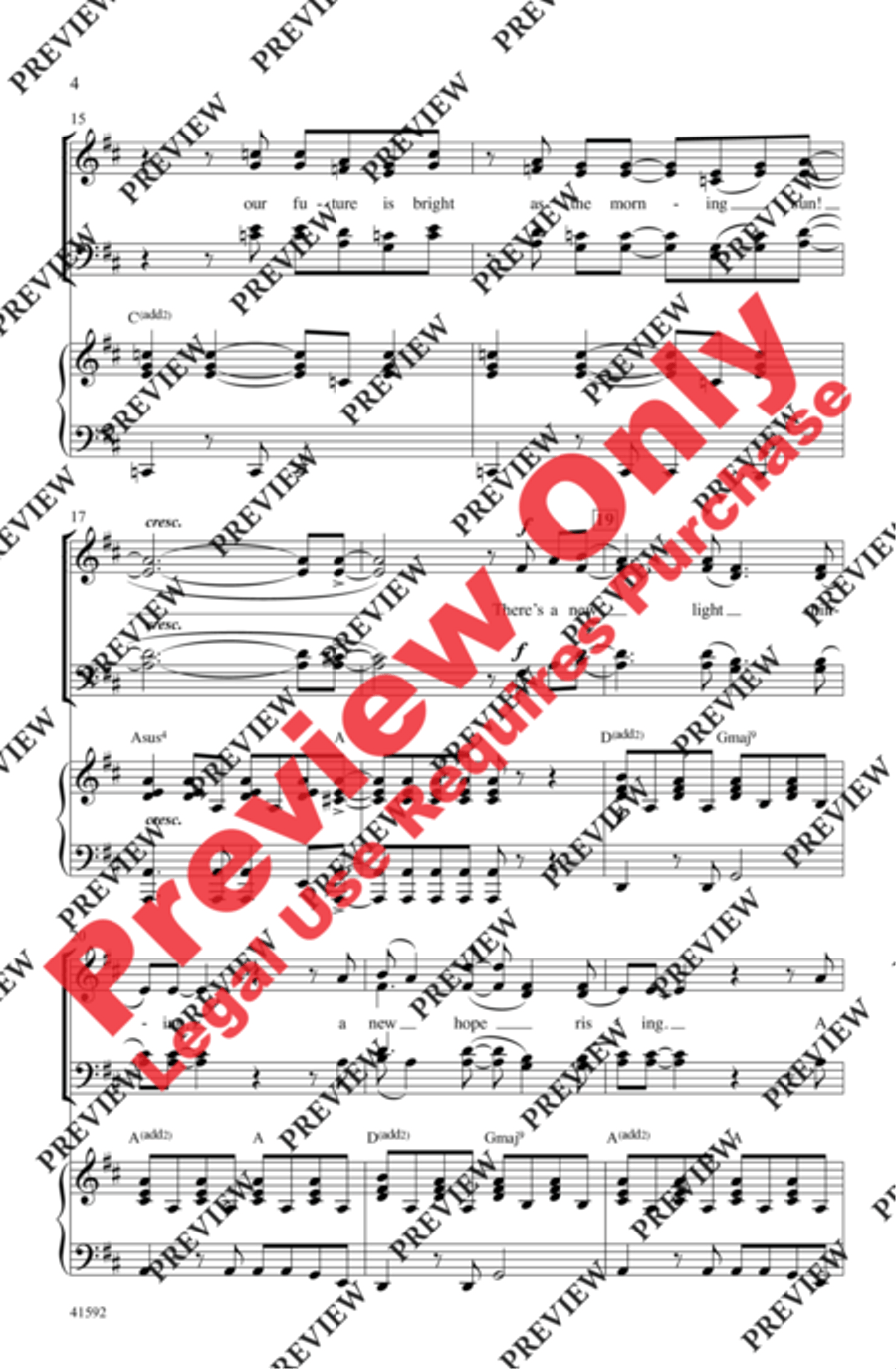 New Light Shining - SoundTrax CD (CD only) Choir scores gallery preview page 4