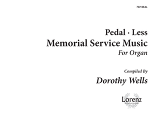 Book cover for Pedal-less: Memorial Service Music
