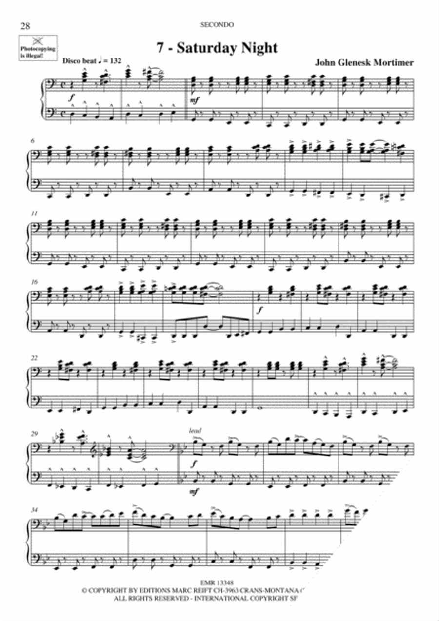 Piano Duets Greatest Hits Volume 3 - Medium Piano Duet scores gallery preview page 9