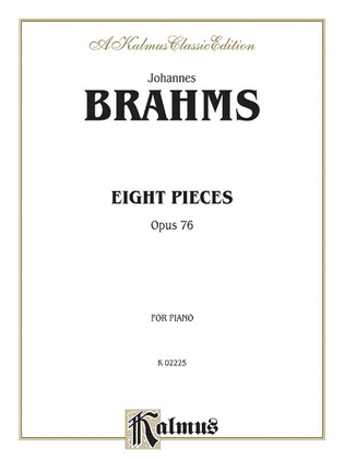 Book cover for Eight Pieces Op 76