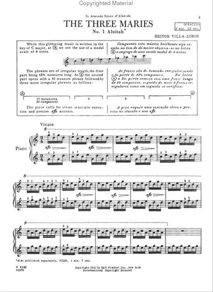 The Three Maries Piano Solo scores gallery preview page 2