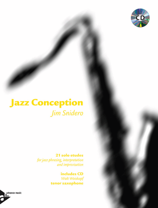 Book cover for Jazz Conception Tenor & Soprano Saxophone
