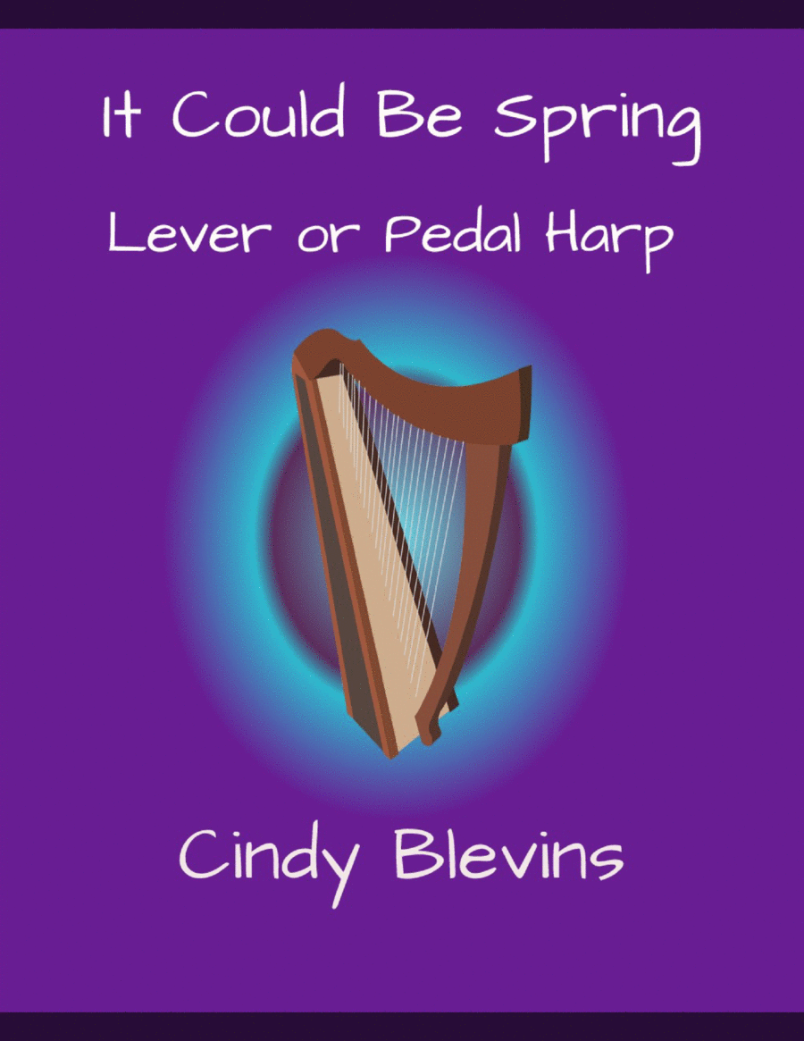 It Could Be Spring, original solo for Lever or Pedal Harp image number null