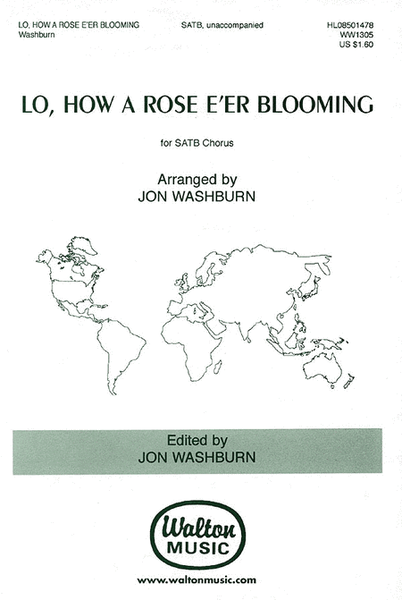 Lo, How a Rose E'er Blooming (SATB) image number null