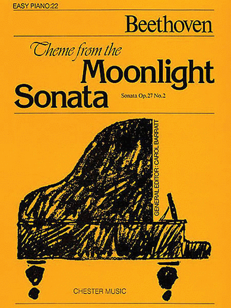 Theme From The Moonlight Sonata (Easy Piano No.22)