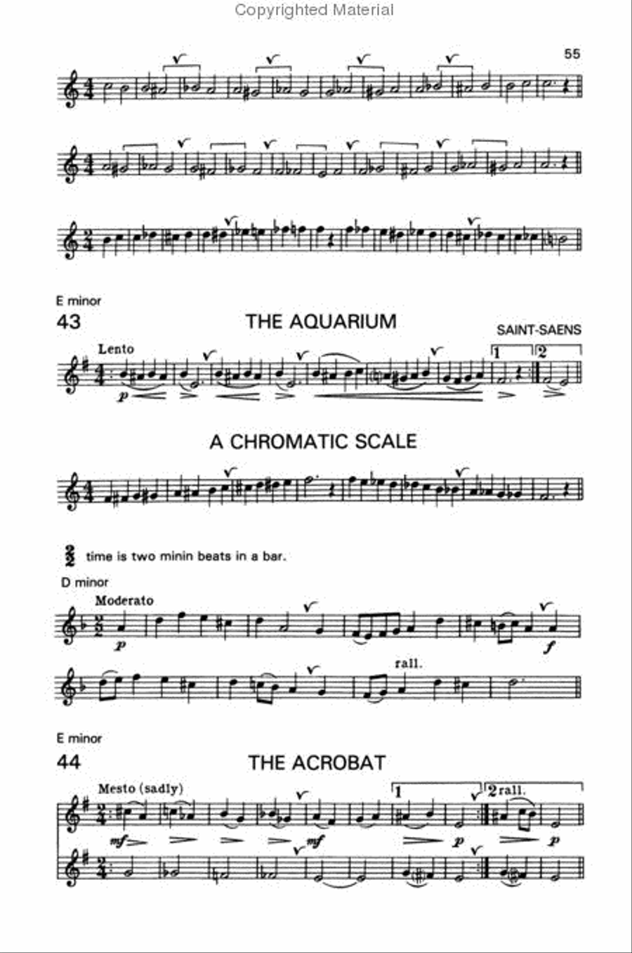 Beginner's Book for the Flute – Part Two Flute scores gallery preview page 2