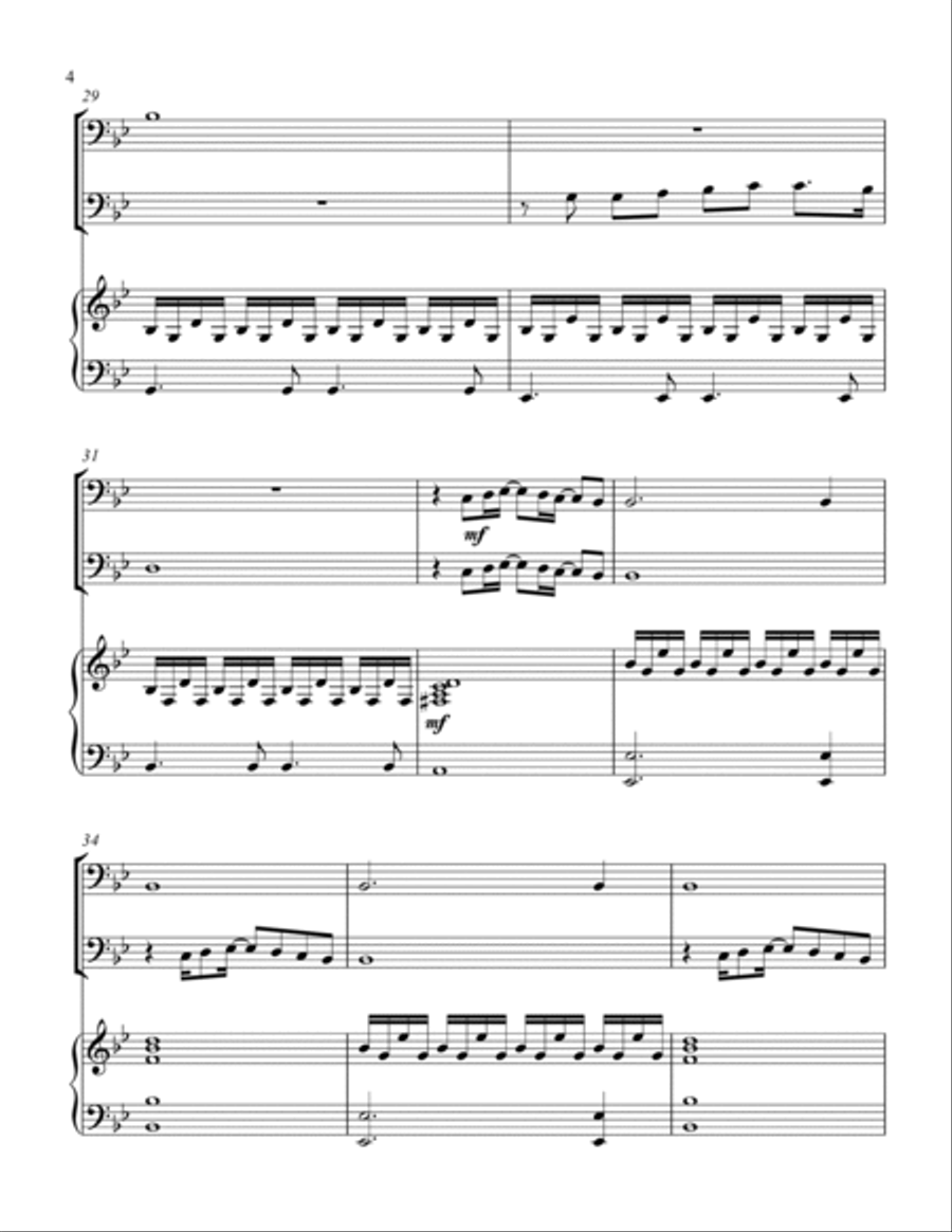 I Heard The Bells On Christmas Day Piano scores gallery preview page 5