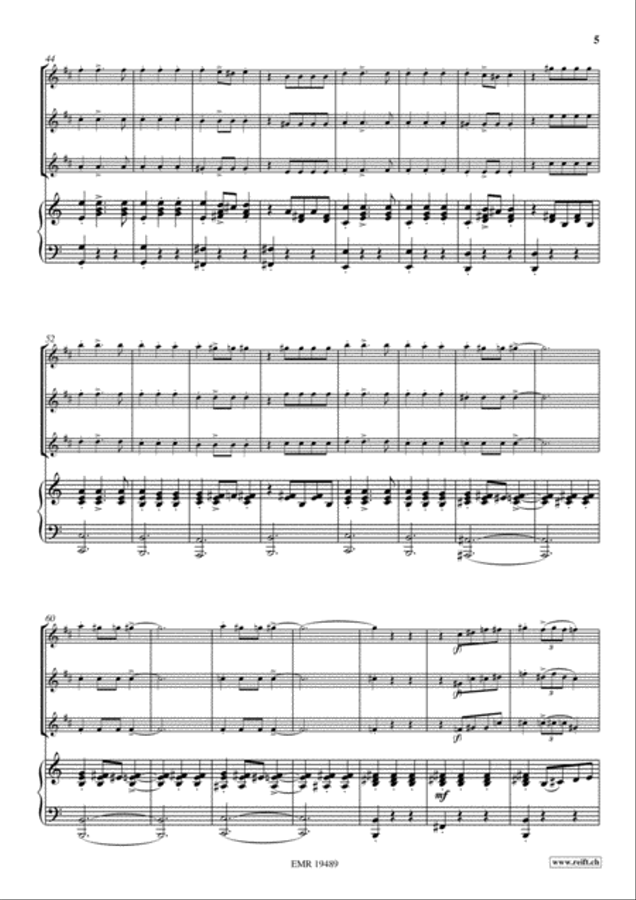 Intermedio Intermedio Trumpet Trio scores gallery preview page 6