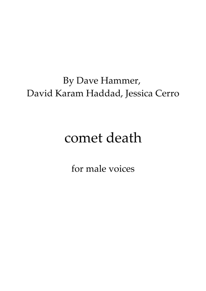 Comet Death image number null
