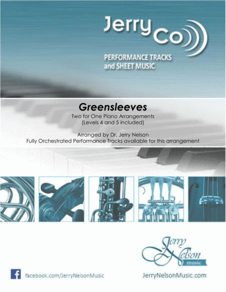 Greensleeves (2 for 1 PIANO Arrangements) – Jazz image number null