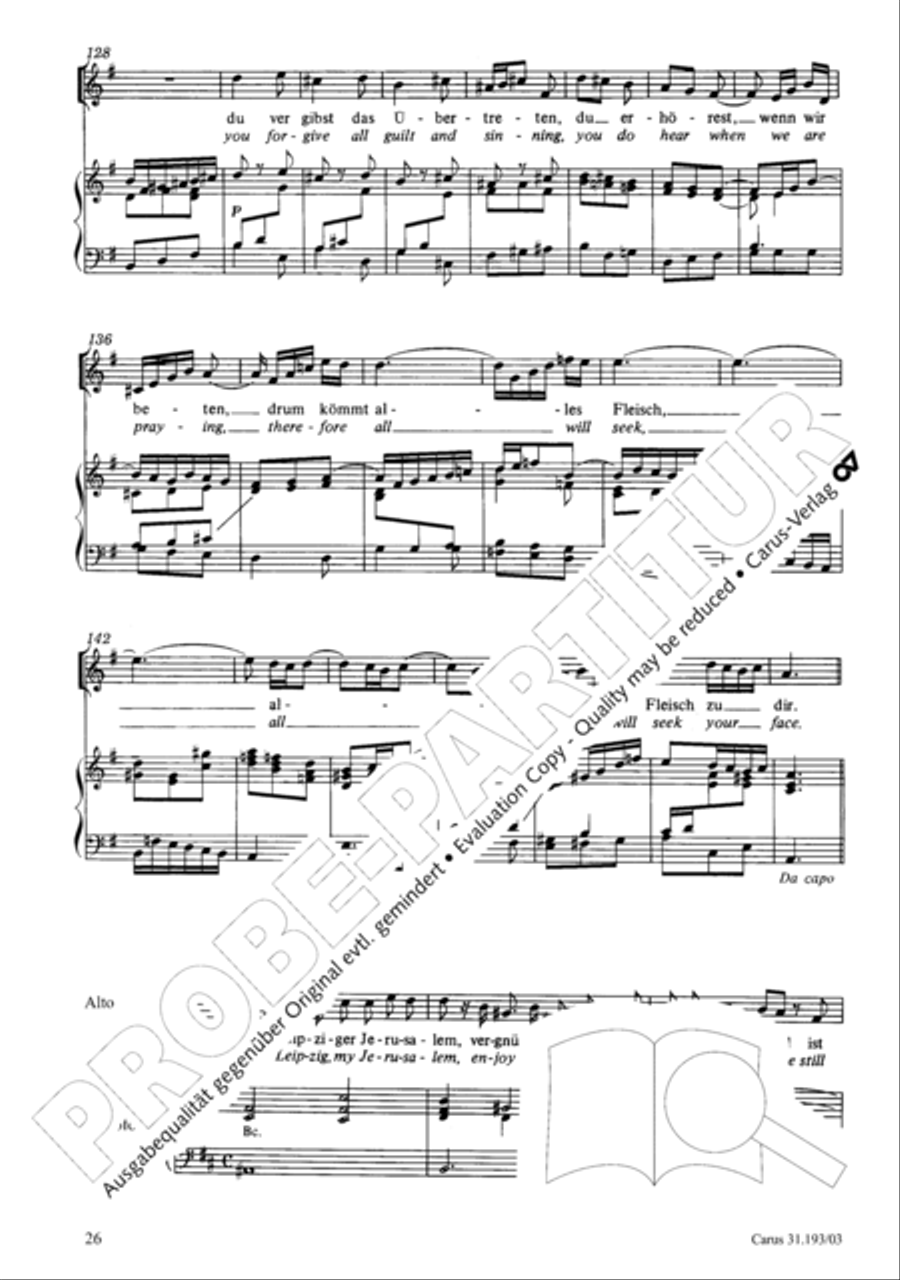 You portals of Zion (Ihr Tore zu Zion) SA scores gallery preview page 26