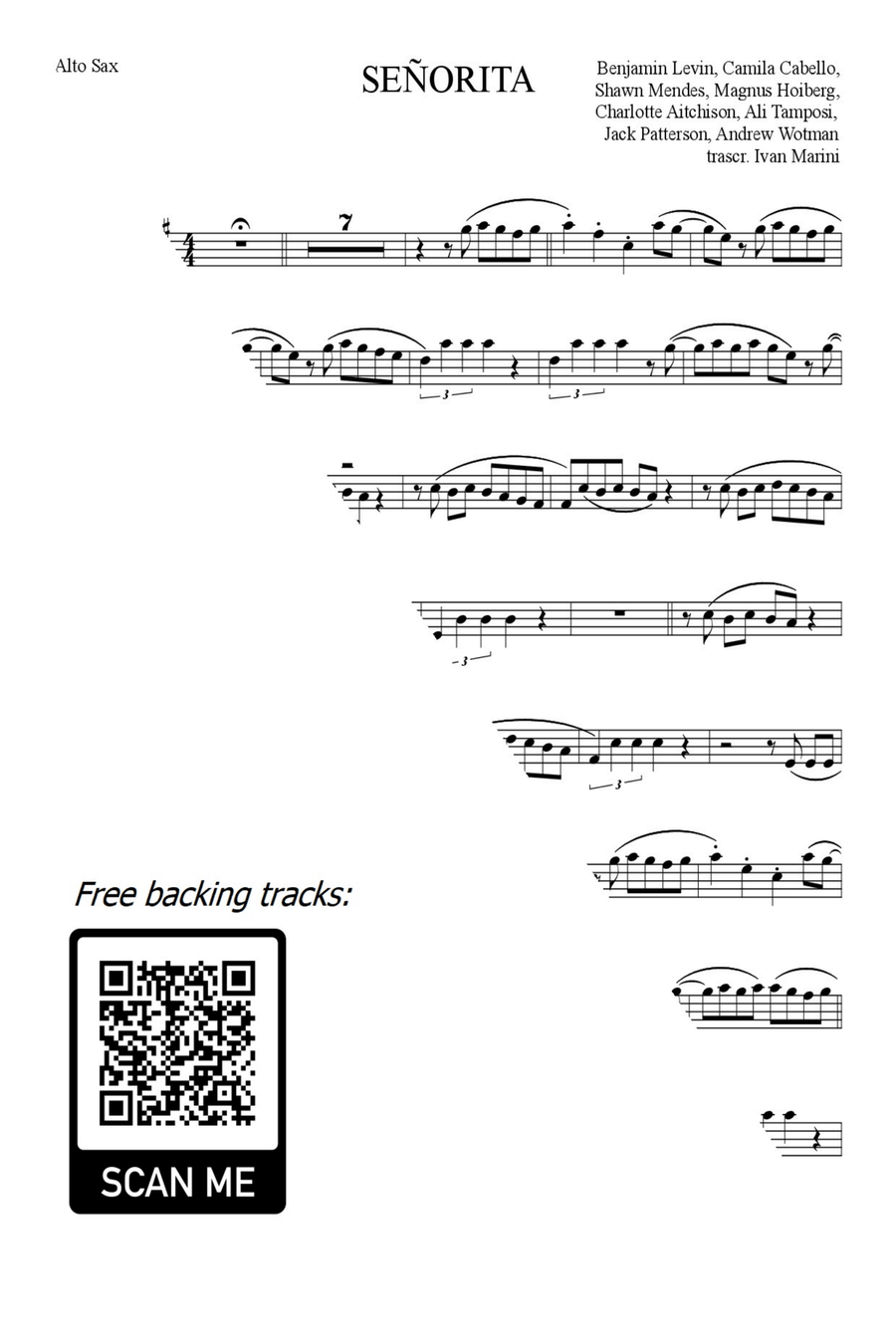 Senorita saxophone deals