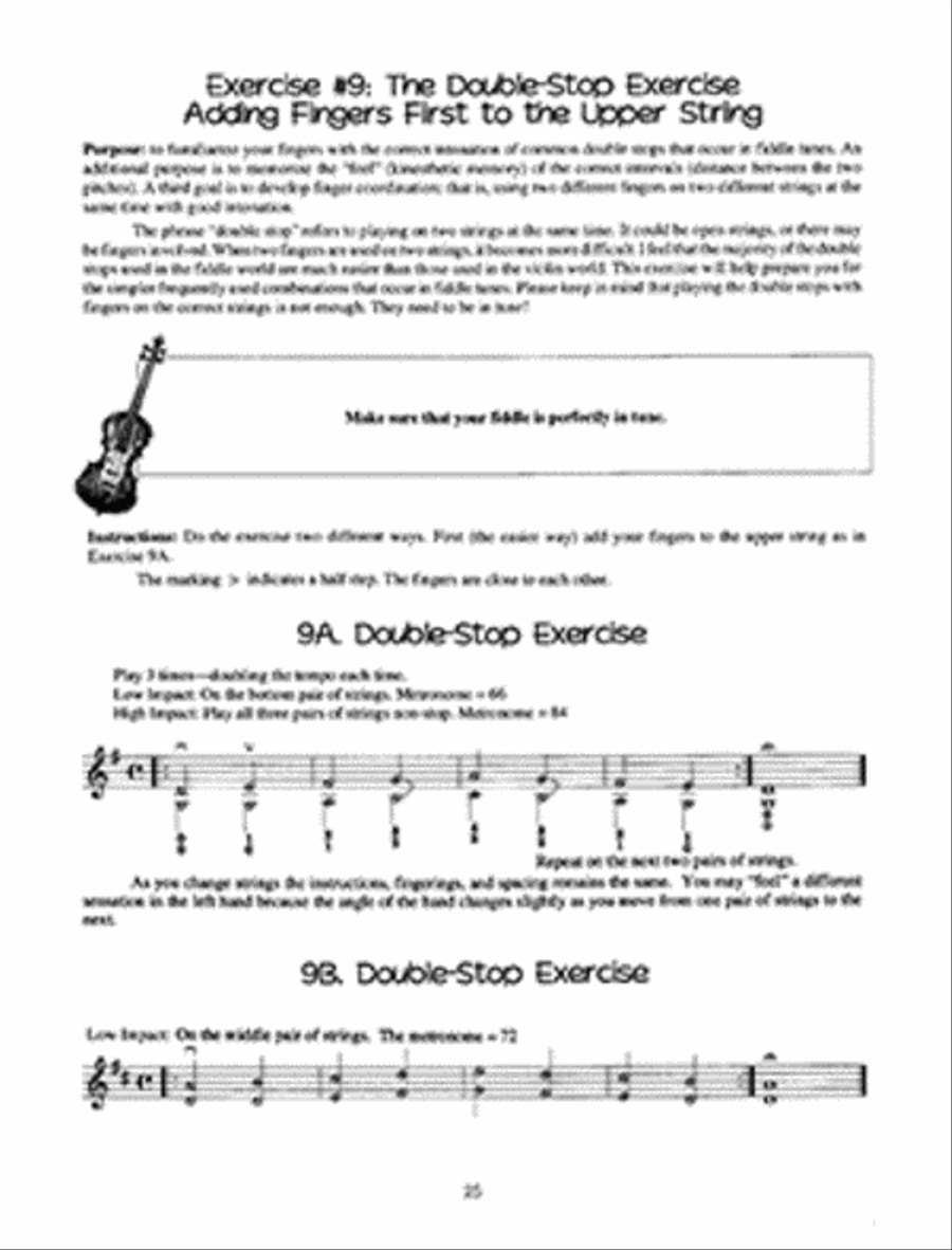 Aerobics for Fiddlers Violin scores gallery preview page 3