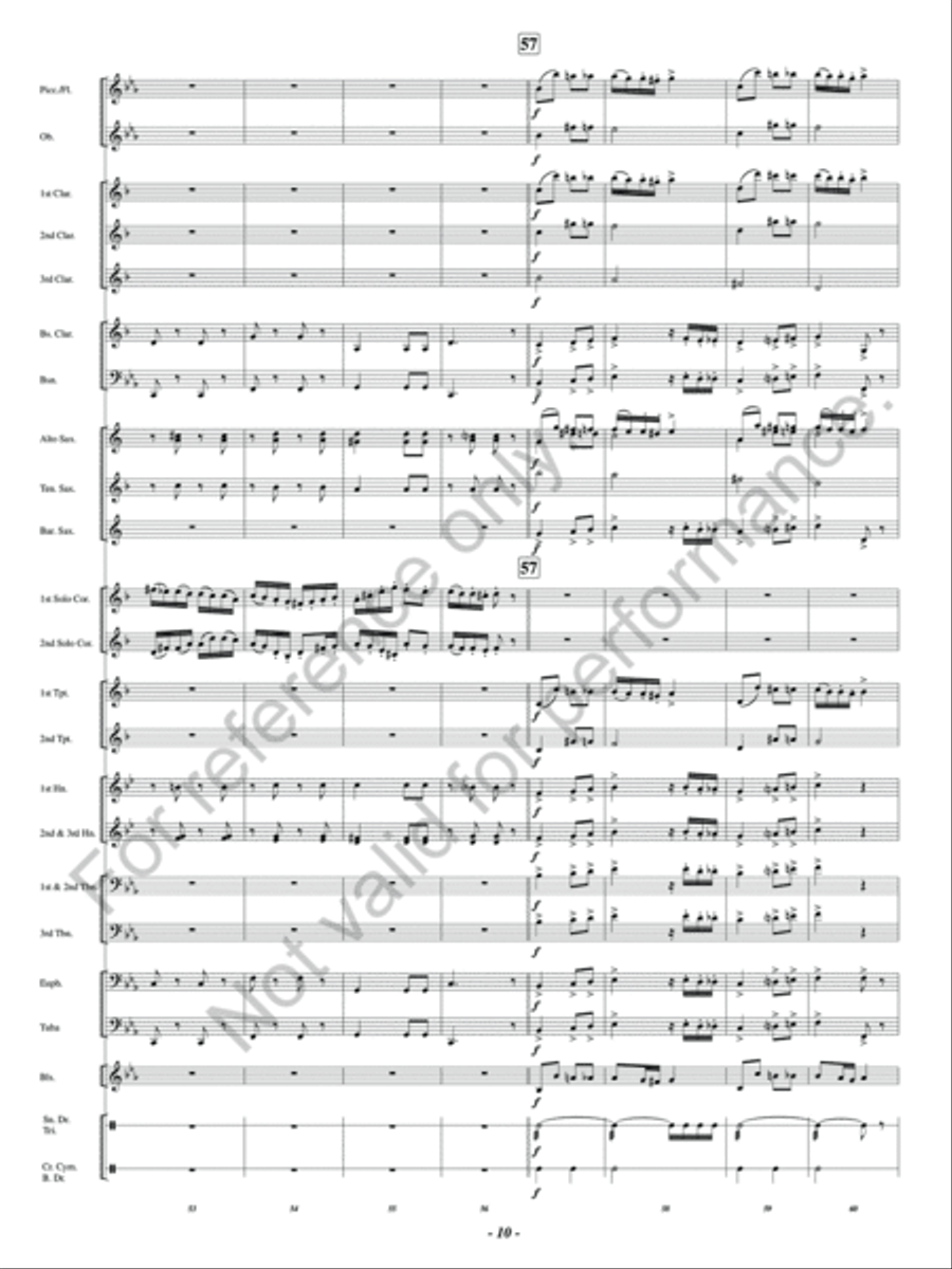 Side Partners Concert Band scores gallery preview page 11