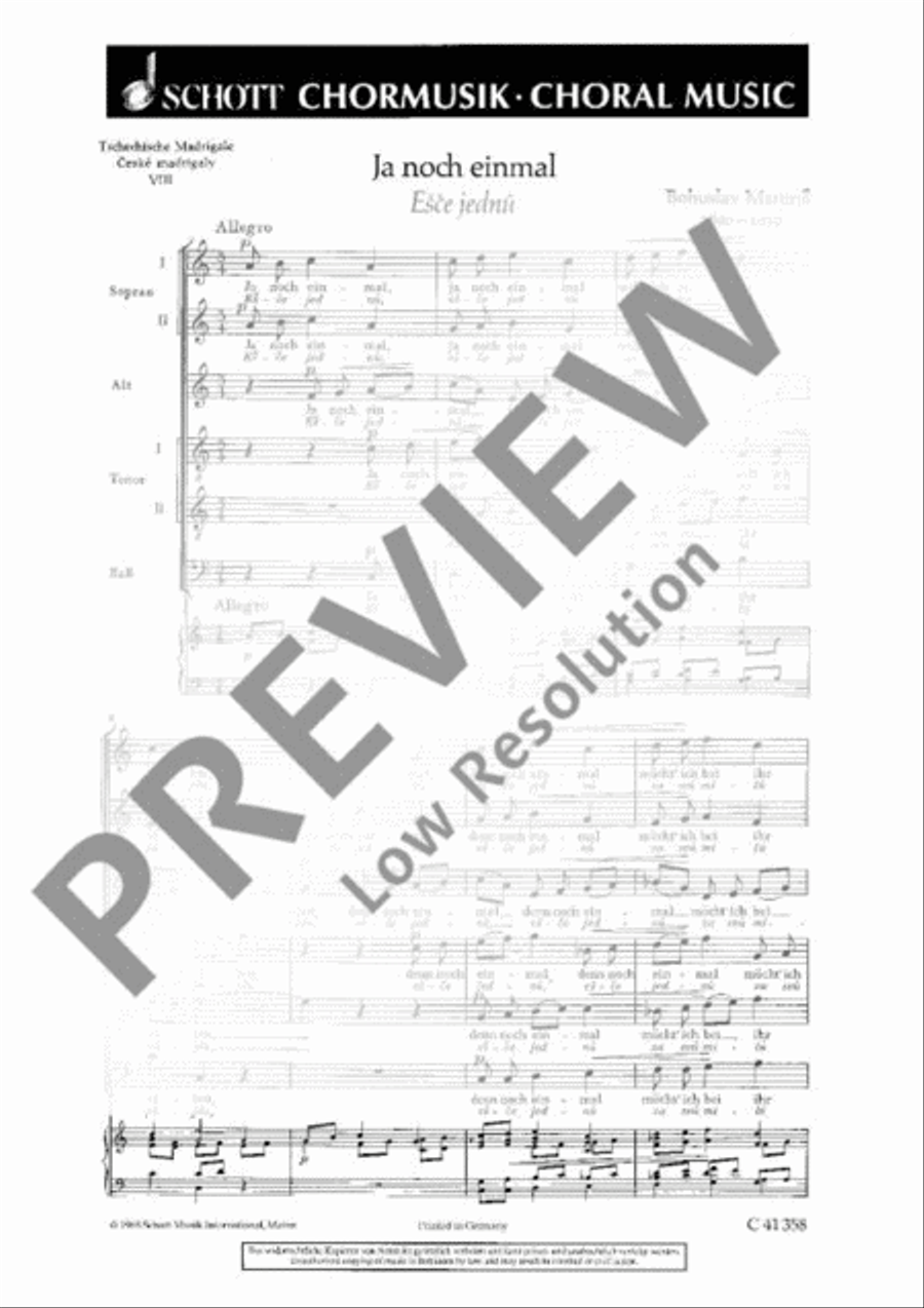 Tschechische Madrigale · Ceské madrigaly Mixed Choir scores gallery preview page 2