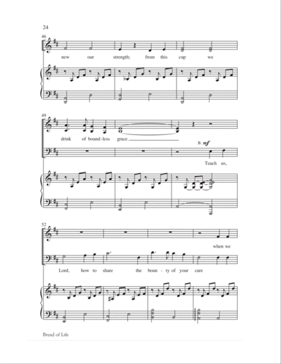 We Remember Calvary (SAB) 3-Part scores gallery preview page 27