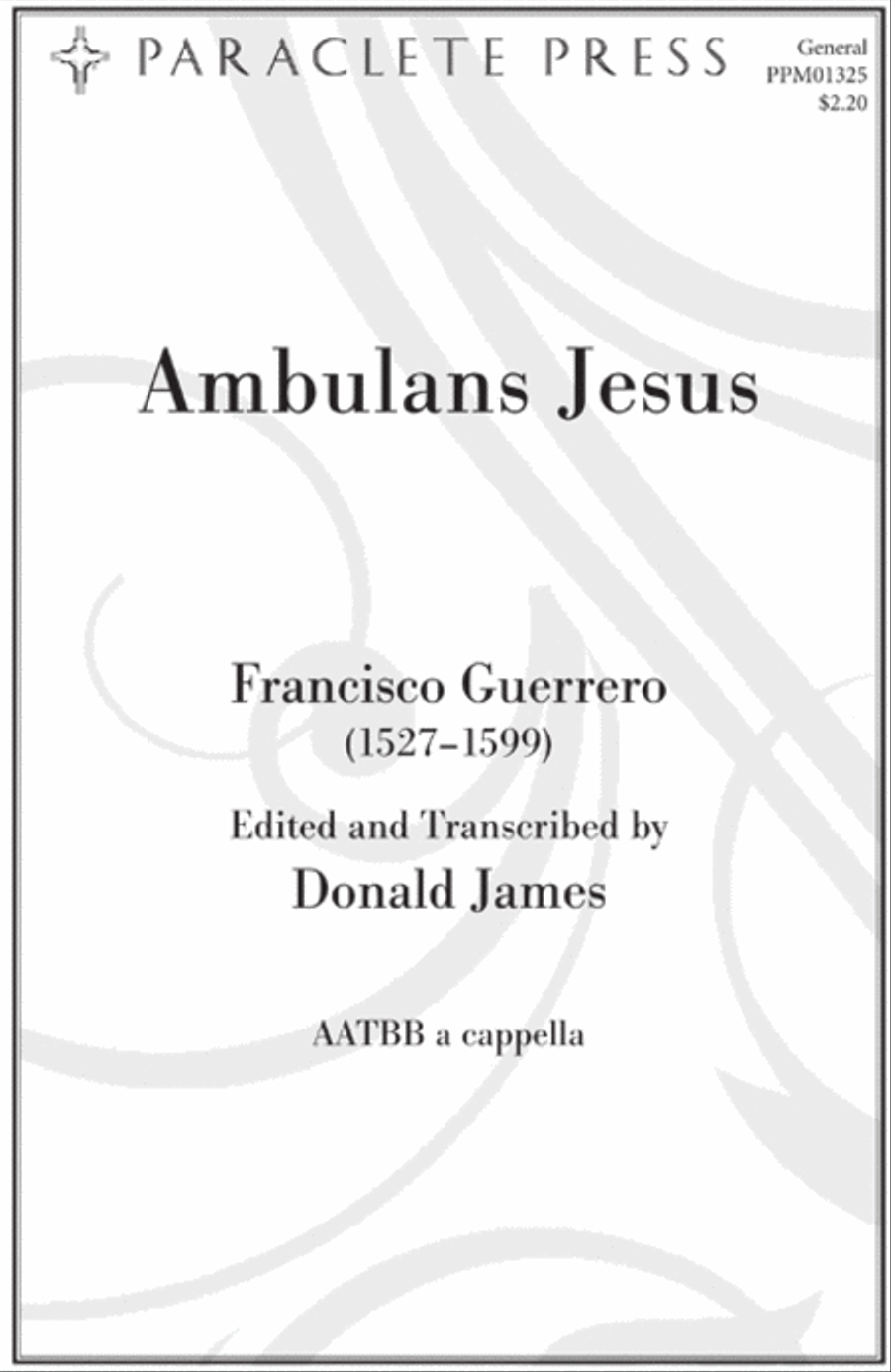 Ambulans Jesus Ambulans Jesus A Cappella scores gallery preview page 1