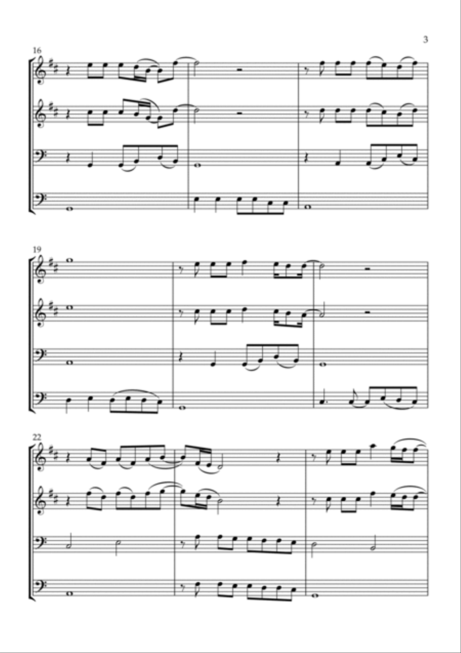 Flowers Flowers Trombone scores gallery preview page 3