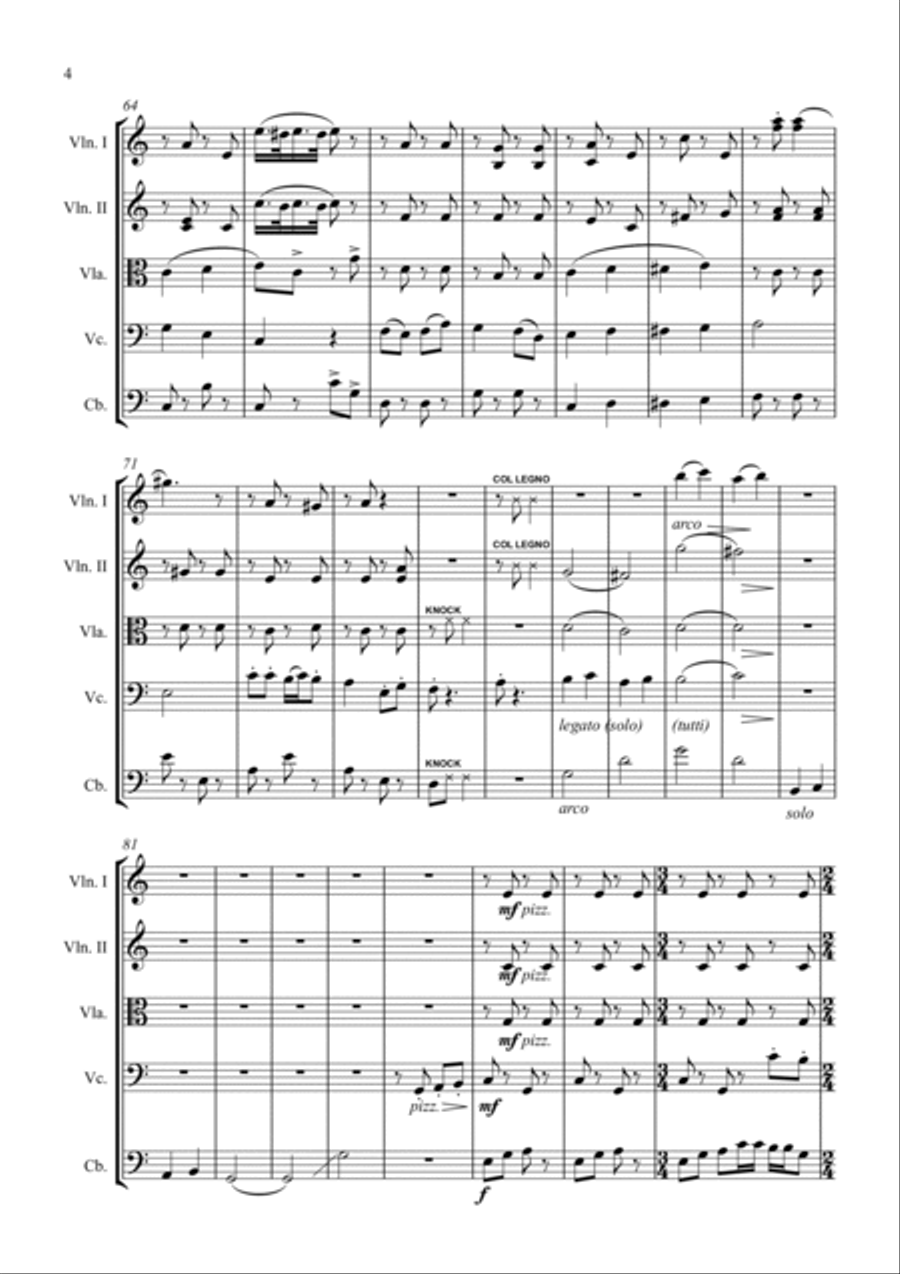 Postman Pat String Orchestra scores gallery preview page 4