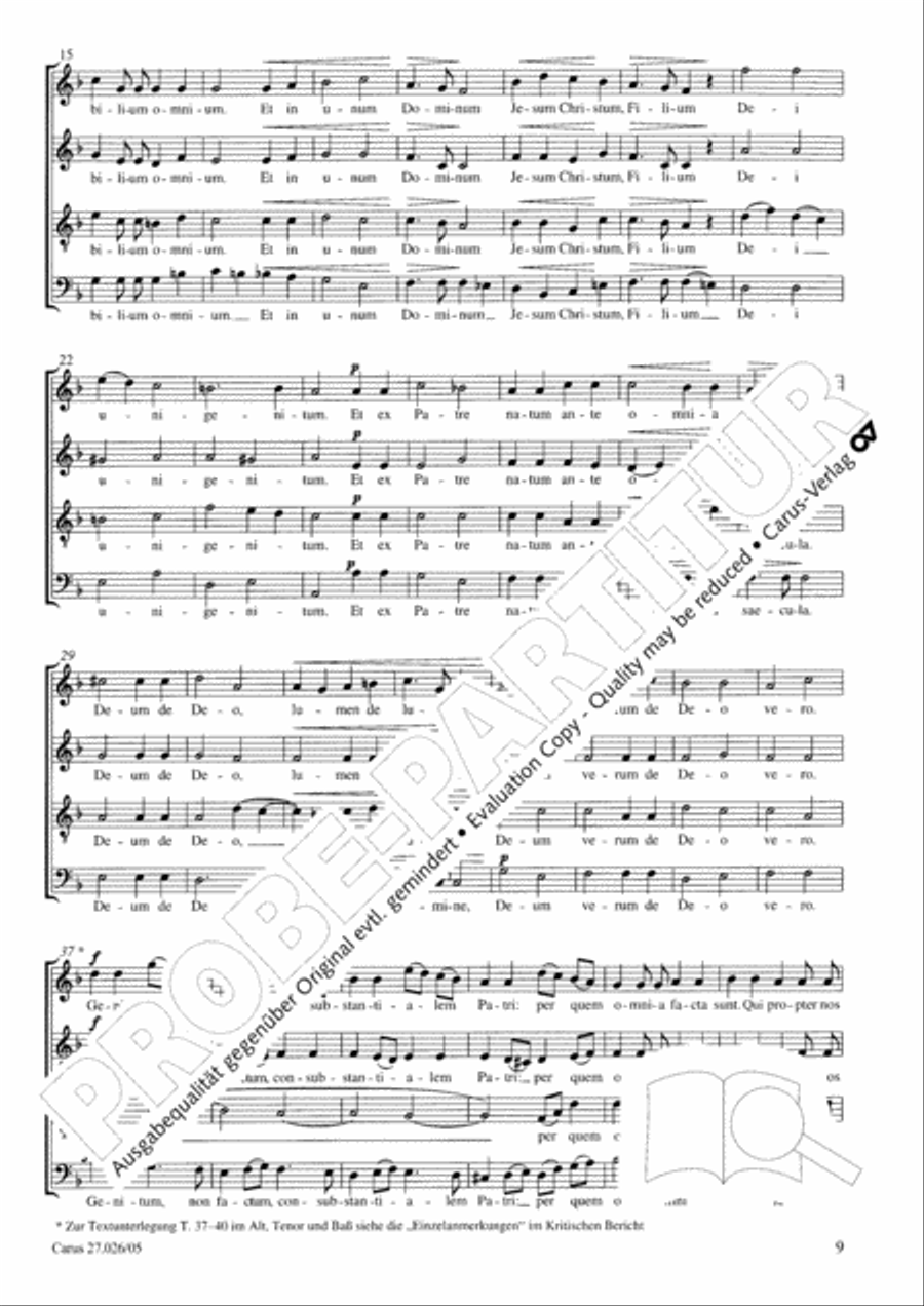 Mass in A minor Mass in A minor 4-Part scores gallery preview page 10