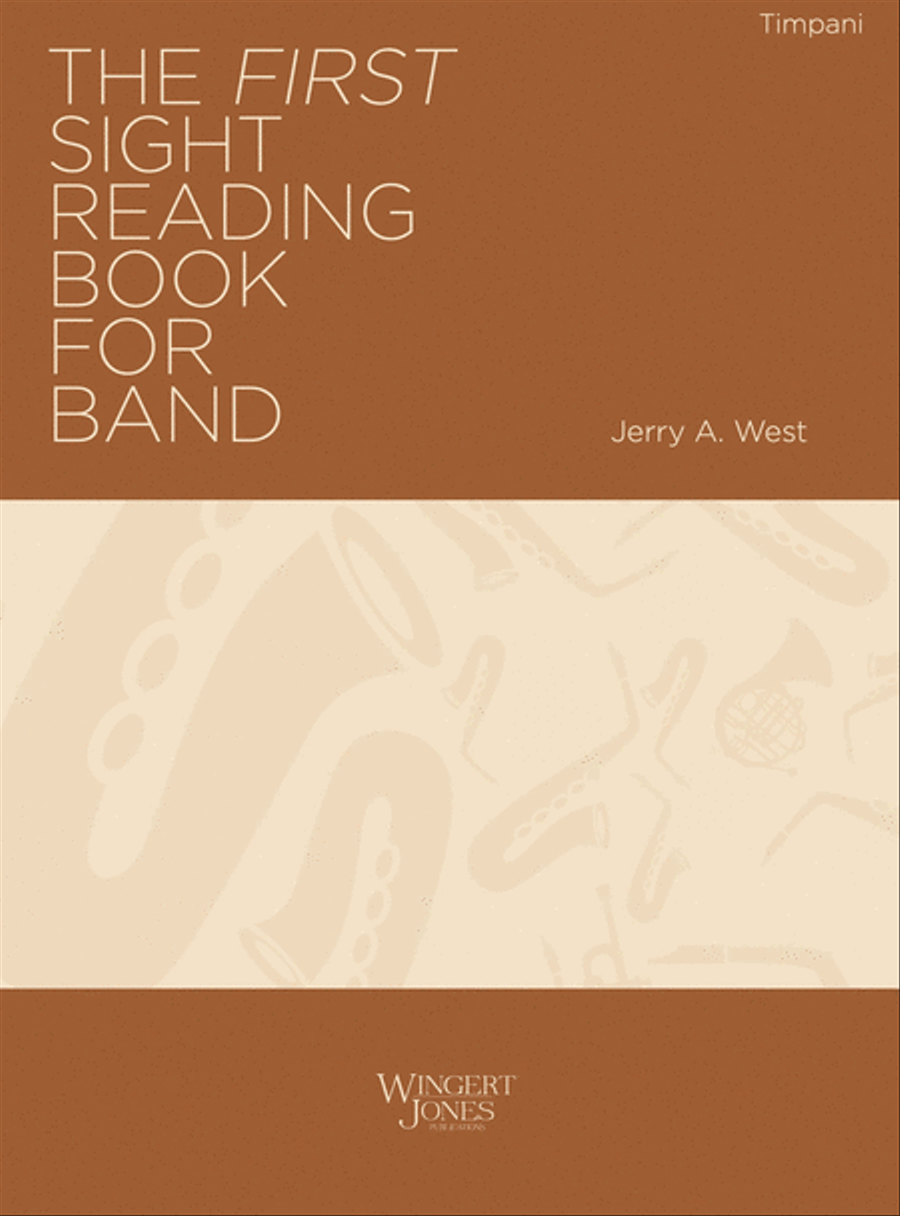 The First Sight Reading Book for Band - Timpani Concert Band scores gallery preview page 1