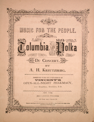 Music for the People. Columbia Polka. Du Concert
