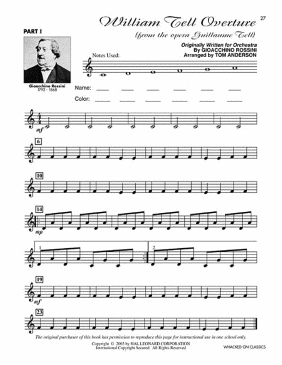 Whacked on Classics (Collection) Choir scores gallery preview page 7