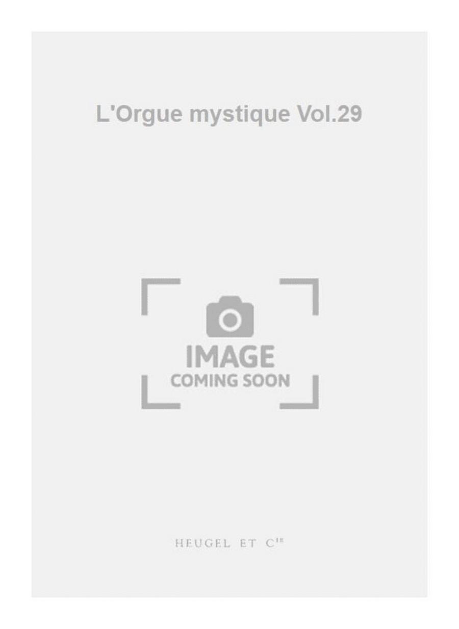 L'Orgue mystique Vol.29 Organ scores gallery preview page 1