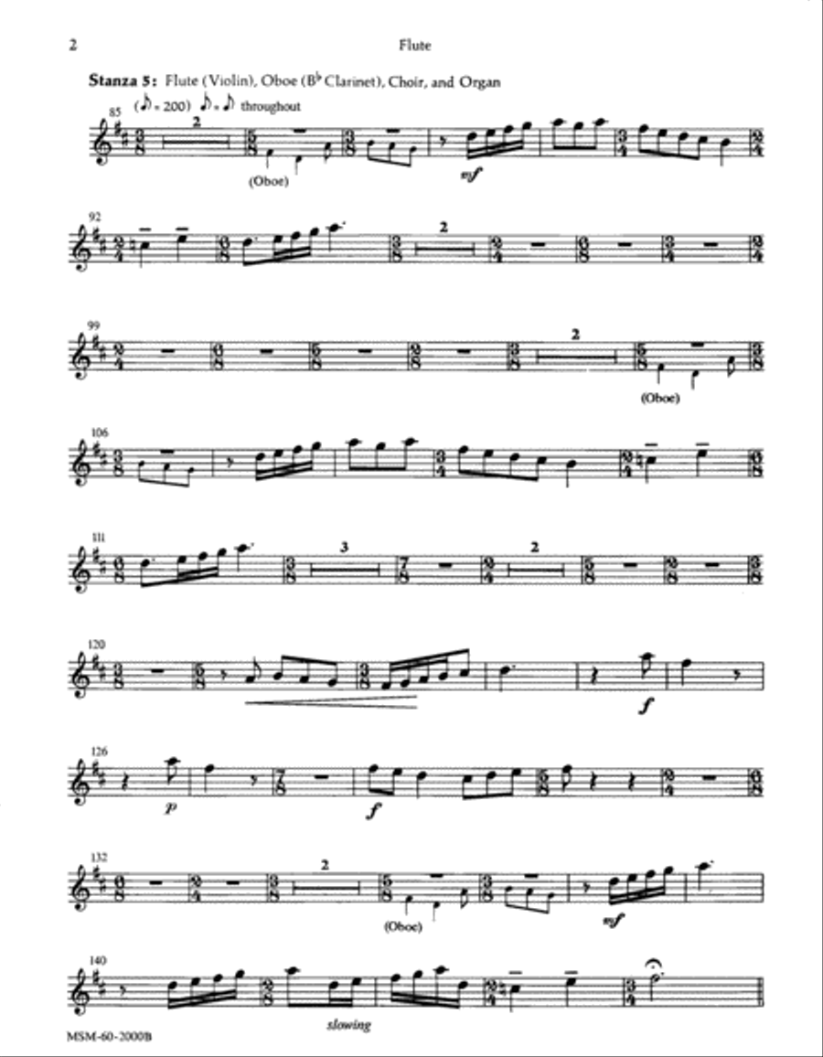 O Morning Star, How Fair and Bright Choir scores gallery preview page 2