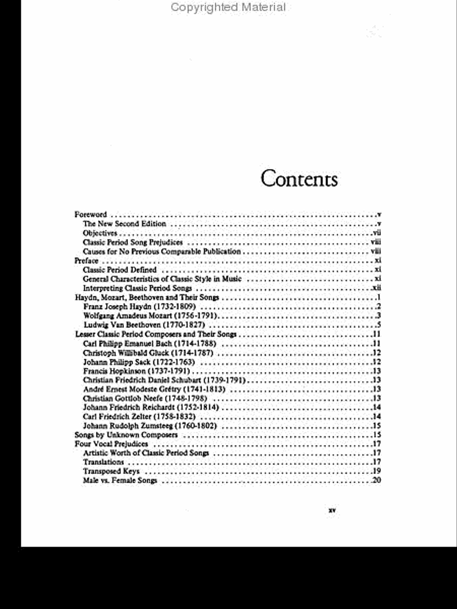 57 Classic Period Songs Medium-Low Voice scores gallery preview page 3