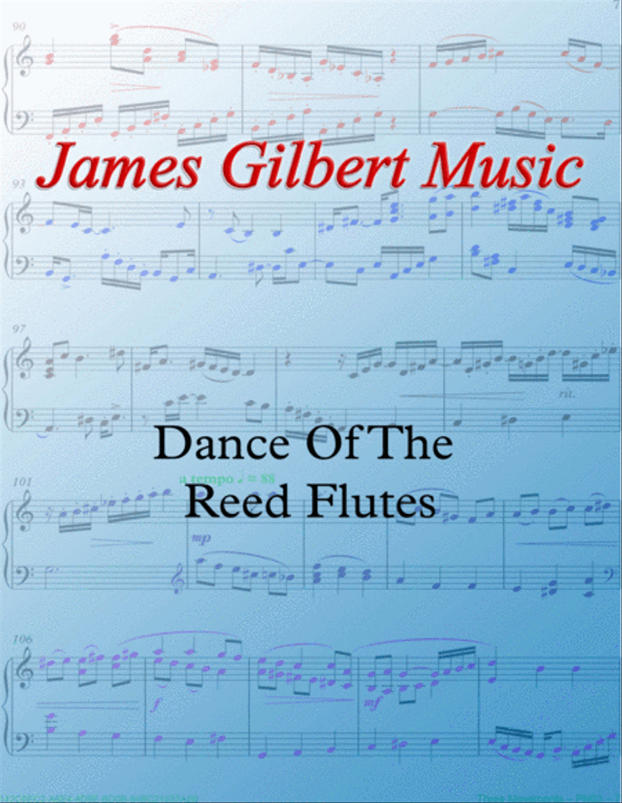 Dance Of The Reed Flutes Piano Solo scores gallery preview page 1