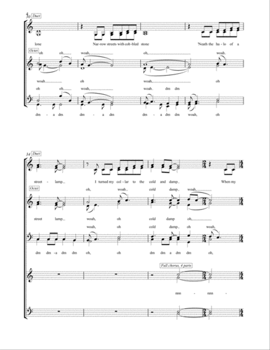 The Sound Of Silence SSAA scores gallery preview page 4
