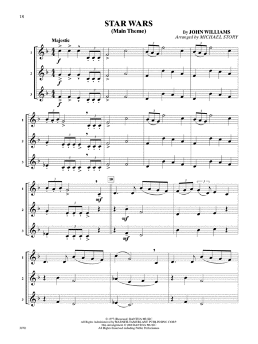 Pop Trios for All Small Ensemble scores gallery preview page 6