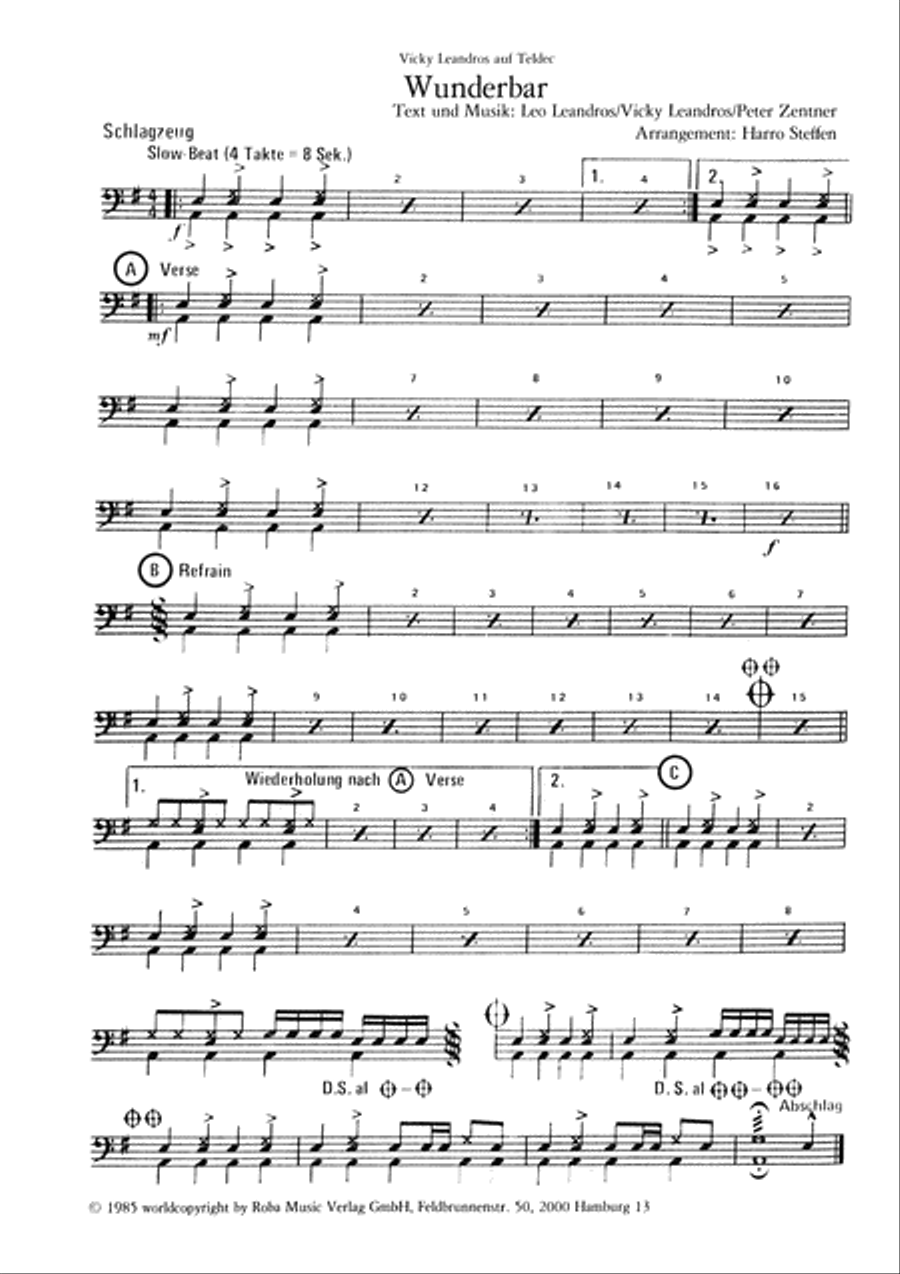 Wunderbar Tenor Saxophone scores gallery preview page 3