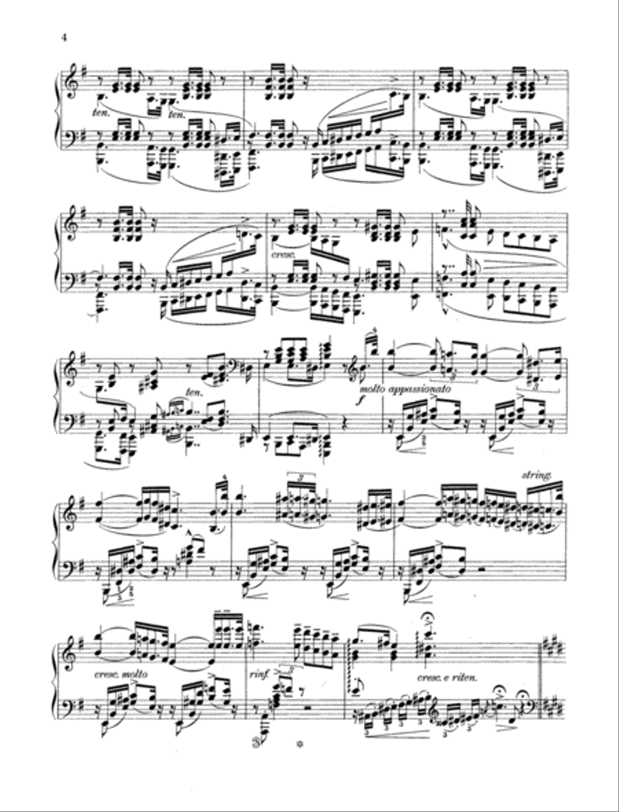 Hungarian Rhapsody No. 5 Piano Solo scores gallery preview page 3