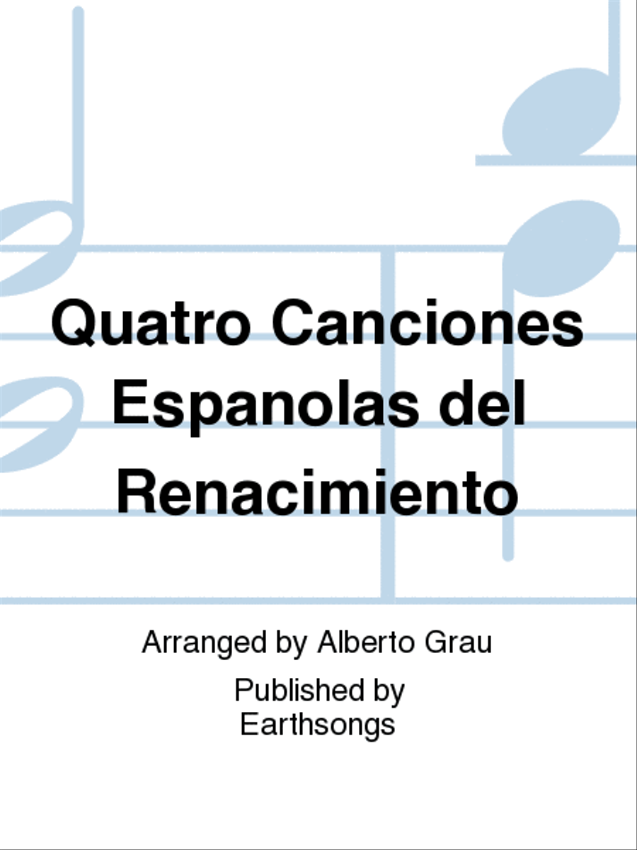 spanish renaissance pieces 4-Part scores gallery preview page 1